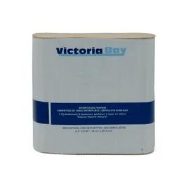 Victoria Bay Dispenser Napkins 6.5X8 IN Kraft 2PLY Interfold 500 Count/Pack 12 Packs/Case 6000 Count/Case