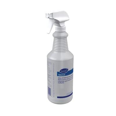 Glance® Spray Bottle & Trigger Sprayer 32 FLOZ Plastic Multicolor 12/Case