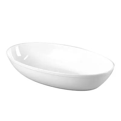 WNA Luau Bowl Small (SM) 32 OZ Plastic White 50/Case