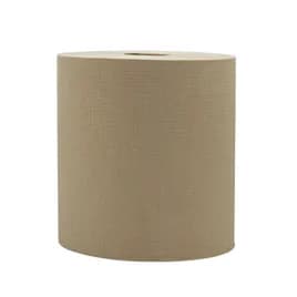 Victoria Bay Roll Paper Towel 7.88IN X800FT 1PLY Recycled Paper Kraft Hardwound Embossed Universal 6 Rolls/Case