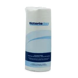 Victoria Bay Household & Kitchen Roll Paper Towel 10.98 IN 2PLY Virgin Paper White Embossed 70 Sheets/Roll 30 Rolls/Case