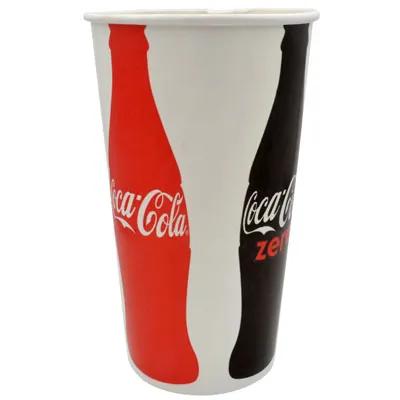 Cold Cup 44 OZ Paper White Coca-Cola Stock Print 500/Case