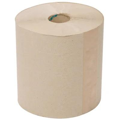Merfin® Roll Paper Towel 7.5IN X800FT Natural Embossed 2.3IN Core Diameter 6/Case