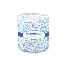 Victoria Bay Toilet Paper & Tissue Roll 4X3.1 IN 2PLY White 500 Sheets/Roll 96 Rolls/Case