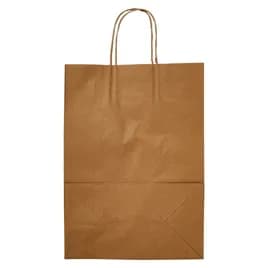 Victoria Bay Shopper Bag 10X5X13 IN Paper Kraft Gusset 250/Bundle