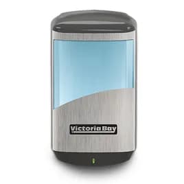 Victoria Bay Soap Dispenser Black Silver Automatic 1/Each