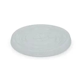 Victoria Bay Lid Flat 98MM Plastic For 12 OZ Squat-24 OZ Plastic Cold Cups Straw Slot 50 Count/Pack 20 Packs/Case