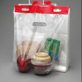 Lunch Bag 11X4X9 IN LDPE 1.5MIL Header 1000/Case