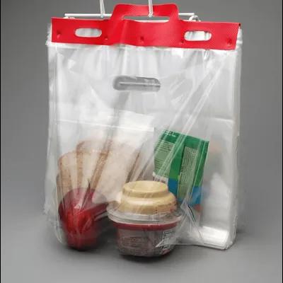 Lunch Bag 11X4X9 IN LDPE 1.5MIL Header 1000/Case