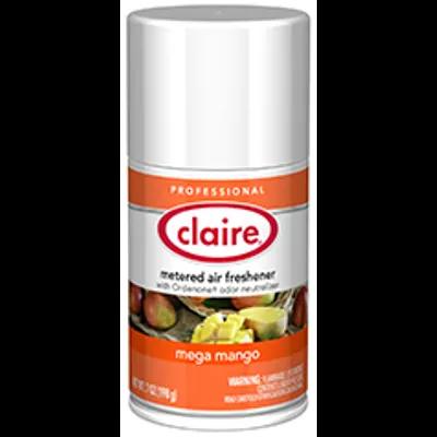 Claire Air Freshener Mega Mango 7 OZ Metered 12/Case