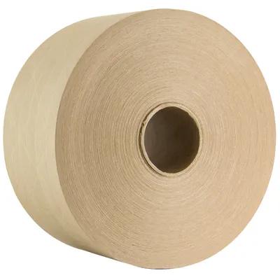 Central Water-Activated Tape 72MM X500FT Natural Kraft Paper 6.3MIL Reinforced 6 Rolls/Case 84 Cases/Pallet