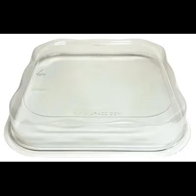 Lid Dome 8X8 IN PET Clear Square For Container 250/Case