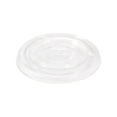 KODACUP Lid Flat 4.2X0.4 IN PET Clear For 32 OZ Cold Cup With Hole 500/Case