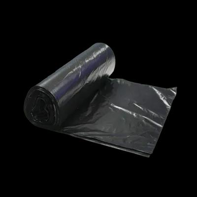 Heritage Can Liner 38X58 IN 60 GAL Black LLDPE 1.5MIL 25 Count/Roll 4 Rolls/Case 100 Count/Case