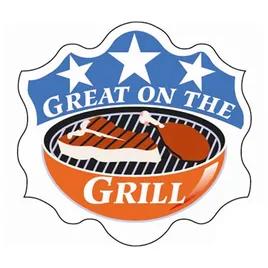 Great On The Grill Label 1000/Roll