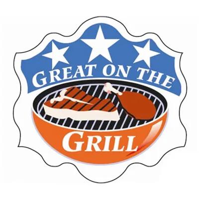 Great On The Grill Label 1000/Roll