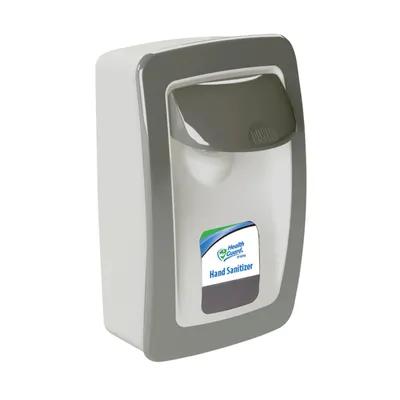 Hand Sanitizer & Soap Dispenser White Gray Manual Surface Mount 1/Each