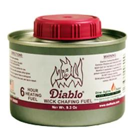 Diablo Chafing Fuel 6-HR Double Wide Wick 24/Case