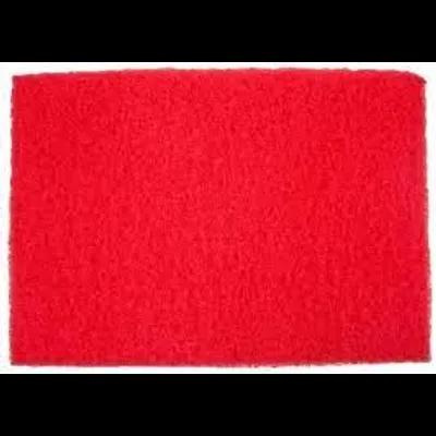 Floor Pad 24X14 IN Red 5/Case