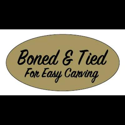 Boned & Tied For Easy Carving Label 1000/Roll