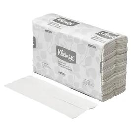 Kleenex® Folded Paper Towel 10.12X13.15 IN White C-Fold 150 Sheets/Pack 16 Packs/Case 2400 Sheets/Case