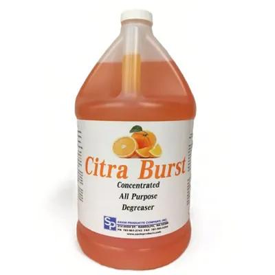 Citraburst Citrus Scent All Purpose Cleaner Degreaser Deodorizer 1 GAL Concentrate 4/Case