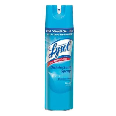 Lysol® Fresh Scent Disinfectant 19 FLOZ Multi Surface Aerosol 12/Case