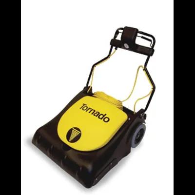 Vacuum 30IN Yellow Black Adjustable Handle 4-Stage Filtration System Adjustable Brush Height Wide Area 1/Each