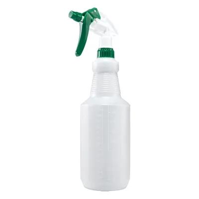 Spray Bottle 28 OZ Plastic Green 1/Each