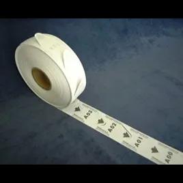 Turn-O-Matic® T-80 Numbered Ticket White 3000/Roll