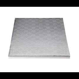 Cake Board 14X14 IN Silver Square 12/Case