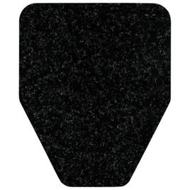 WizKid Urinal Floor Mat 20.5X16.75 IN Black Diamond Cut 12/Pack