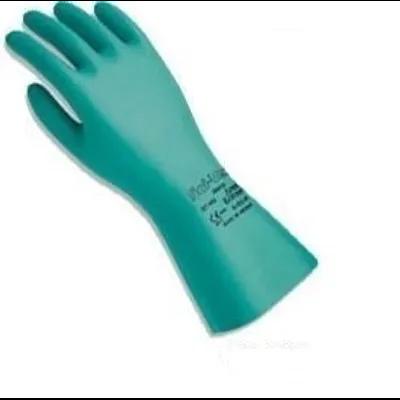 Gloves Large (LG) 9 Green 22MIL Nitrile 12/Case