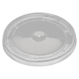 Lid Flat PP Clear Round For Container Unhinged 1000/Case