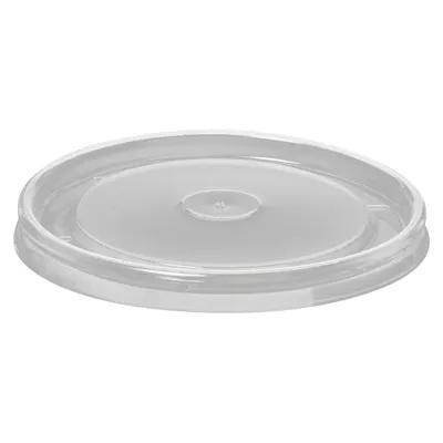 Lid Flat PP Clear Round For 6-16 OZ Container Unhinged 1000/Case