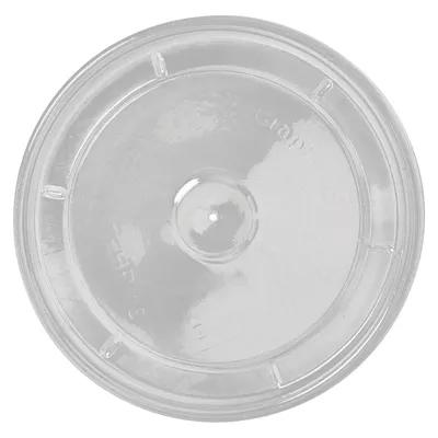 Lid Flat PP Clear Round For 6-16 OZ Container Unhinged 1000/Case