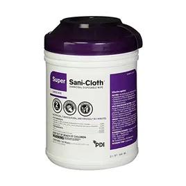 Super Sani-Cloth® Disinfectant Wipe 160 Count/Pack 12 Packs/Case 1920 Count/Case