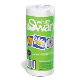 White Swan® Professional Roll Paper Towel 10.9X8 IN 2PLY White Standard Roll Embossed 1.7IN Core Diameter 80 Sheets/Roll