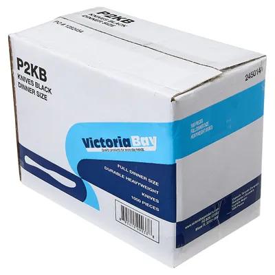 Victoria Bay Knife PP Black Heavy Duty 1000/Case