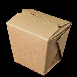 Fold-Pak® Food Pail 8 OZ 3X2.5X2.5 IN Paper Kraft Square Microwave Safe 450/Case