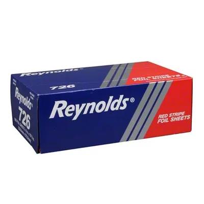 Foil Sheets 9X10.75 IN Aluminum Red Stripe Quilted 500 Sheets/Pack 6 Packs/Case 3000 Sheets/Case