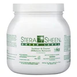 Stera-Sheen Green Label Sanitizer 4 LB For Ice Cream Machine 16/Case