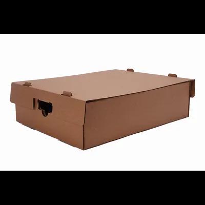 Serving Tray Base & Lid Combo 18.75X14.5X5.625 IN Corrugated Paperboard Kraft Rectangle With Handle Stackable 12/Case