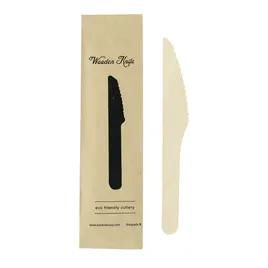 Knife 6.2 IN Wood Natural 50 Count/Pack 10 Packs/Case 500 Count/Case