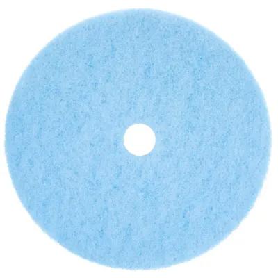 Scrubble® Burnishing Pad 27 IN Blue Polyester Fiber 5/Case