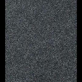 Berber Carpet Floor Mat 48X72 IN Charcoal Heat Bevel Rounded Corners 1/Each