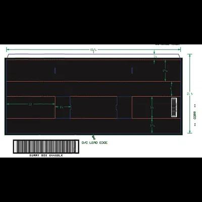 Dummy Box 6X4X46.5 IN Black E-Flute 32ECT 1/Each