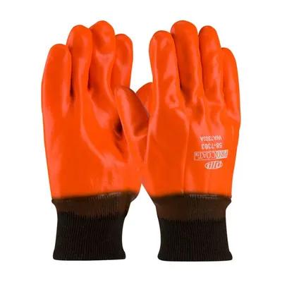 Gloves Large (LG) Orange PVC Foam Insulated 1/Each