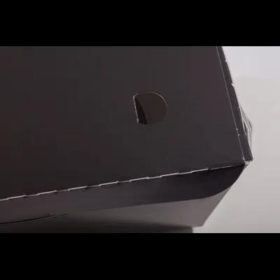 #2 Take-Out Box 9X4.85X2 IN Paperboard Black 100/Case