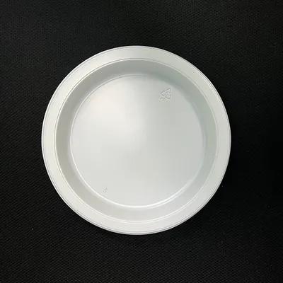 Victoria Bay Plate 7 IN Plastic White Round 125 Count/Pack 8 Packs/Case 1000 Count/Case